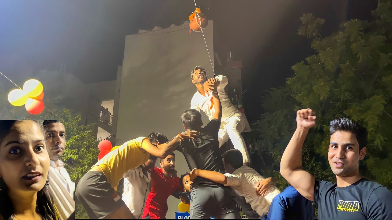 Dahi Handi celebrations🎉 ️ - YouTube
