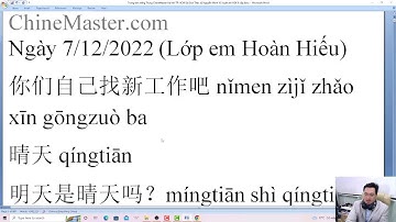 Học tiếng Trung cho người mới bắt đầu bài 14 trọng điểm ngữ pháp HSK sơ trung cấp thuộc HSK 9 cấp