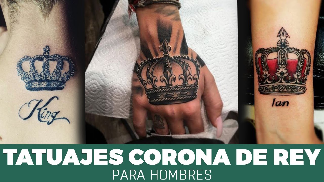 Tatuajes de Corona de Rey para Hombres Estilos y