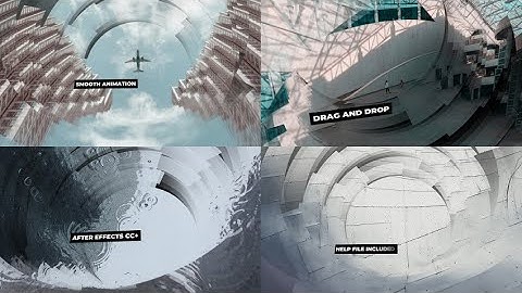 Animated Circles Parallax Slideshow After Effects Templates