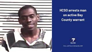 HCSO arrests man on active Bay County warrant
