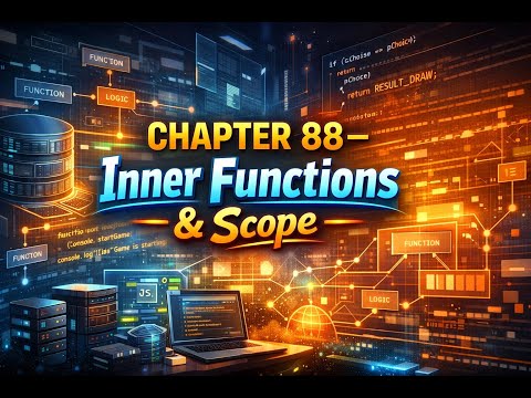 The Complete JavaScript in Malayalam - Chapter 88 - Inner Functions & Scope in JavaScript