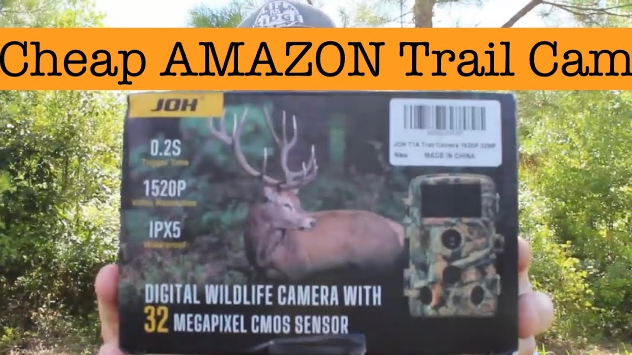 CHEAP Amazon Deer Camera JOH Trail Camera Review YouTube