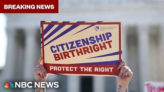 Supreme Court rejects Trump's attempt to limit birthright citizenship