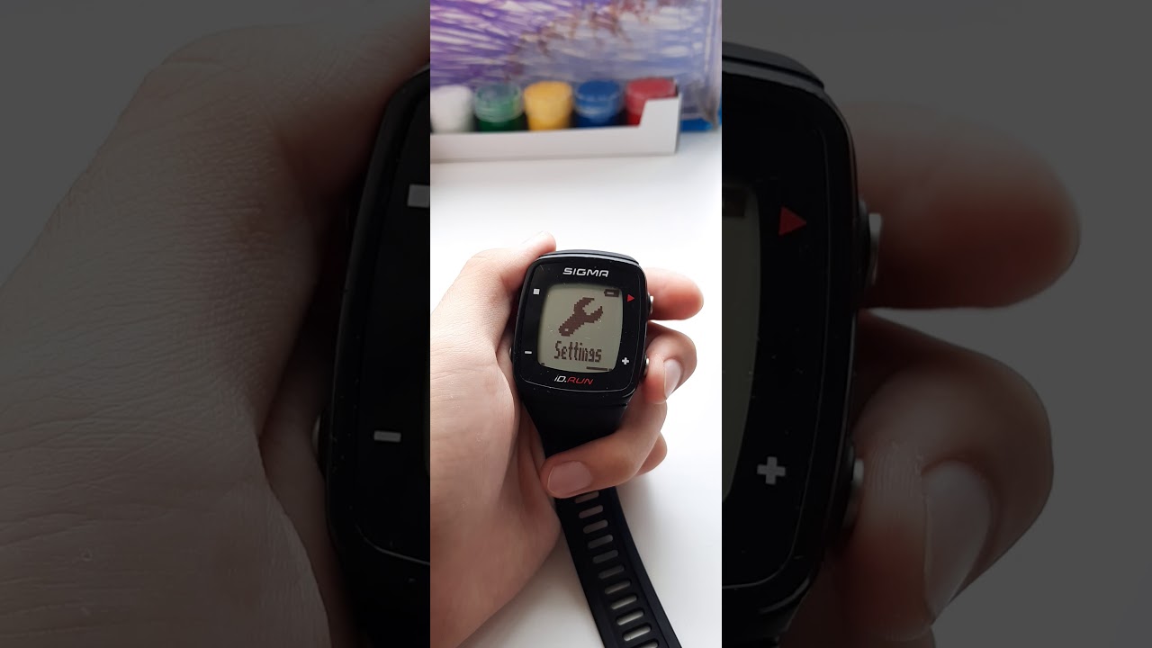 Как настроить часы Sigma I'd.Run GPS