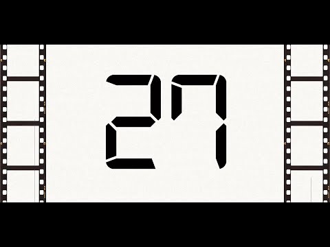 Countdown from 27 to 0 (Retro)