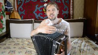 Техніка гри на лівій клавіатурі гармоні // How to play the left diatonic accordion keyboard