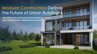 Modular Construction Defines the Future of Urban Building#modularconstruction #modularbuilding #home