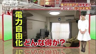 いよいよ電力自由化へ　各社どんな“お得”がある？(16/01/12)