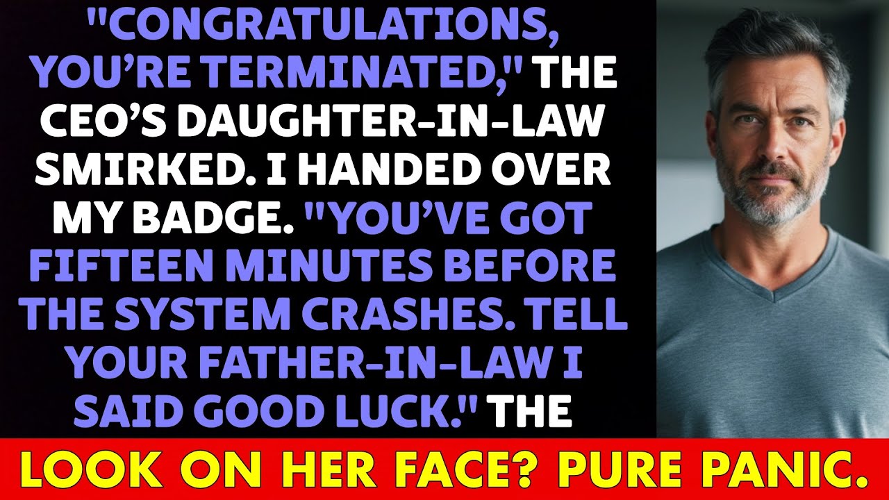 Fired by the CEO’S DAUGHTER-IN-LAW, I Gave My BADGE And Warned: SYSTEM FAILS In 15 MINUTES