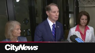 U.S. senators meet PM for trade talk