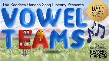 🎵 The Vowel Teams Song Part 1 | Phonics Song | Vowel Teams (AI, AY, EE, EA, EY, OA, OW, OE, IE, IGH)