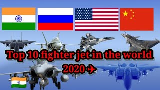 top 10 fighter jets in the world 2020 \/\/ top 10 fighter jets