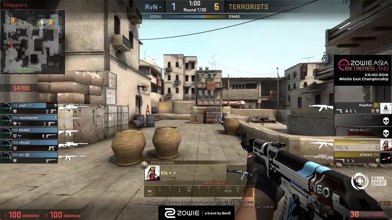 Team RVN vs Team FPS Map 1 (BO3)