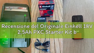 Recensione Del Originale Einhell 18V 2,5Ah Pxc Starter Kit Batteria 2,5 Ah E Caricabatteria Power X-