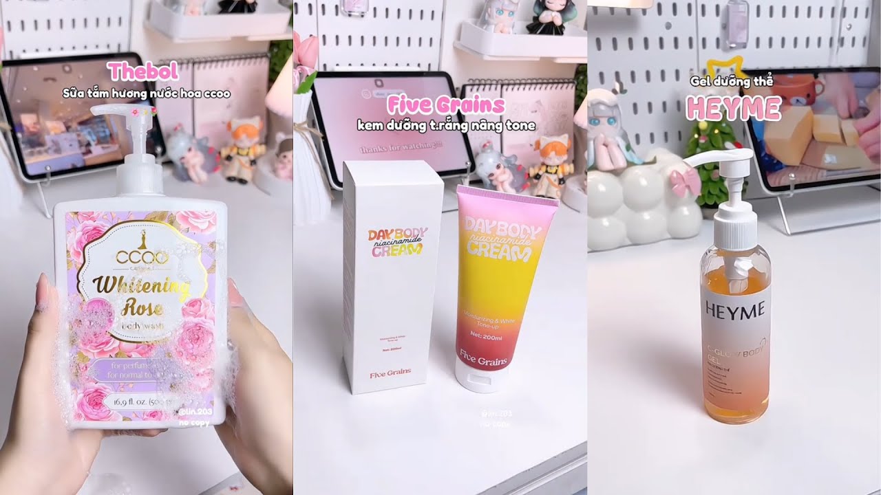[Shopee Haul] Unboxing Đồ Makeup,Skincare Cho Các Nàng:Sữa Tắm Dưỡng Ẩm,Gel Dưỡng Thể,Mặt Nạ Giấy...