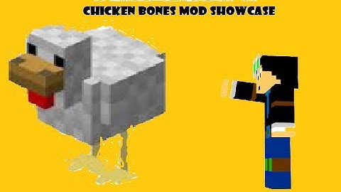 minecraft chicken bones mod showcase
