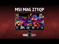 Монитор MSI MAG 271QP