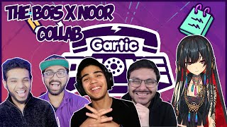 Gartic phone madness with the bois feat special guest Noor!