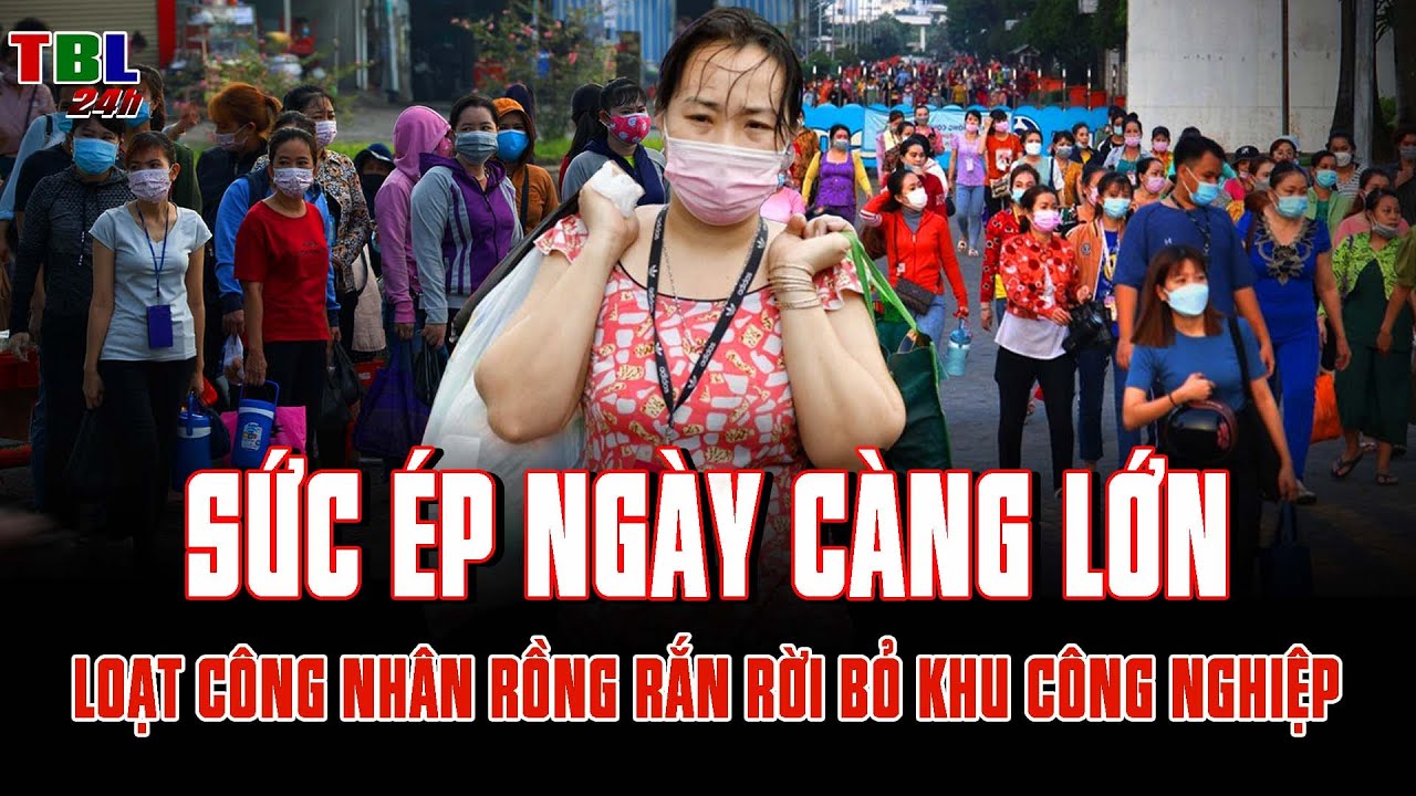 TP HCM tết 2026: Hàng trăm ngàn công nhân RỒNG RẮN RỜI BỎ KCN dù việc làm tăng 1 nửa
