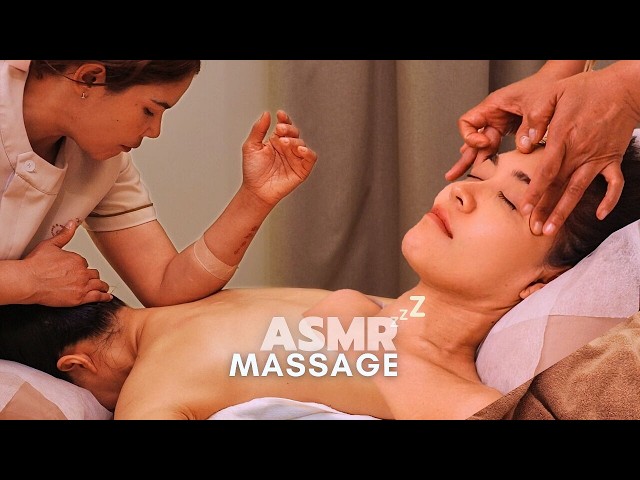 Relaxing Spa ASMR 💆‍♀️ Gentle Aroma Oil Massage (Full Body)