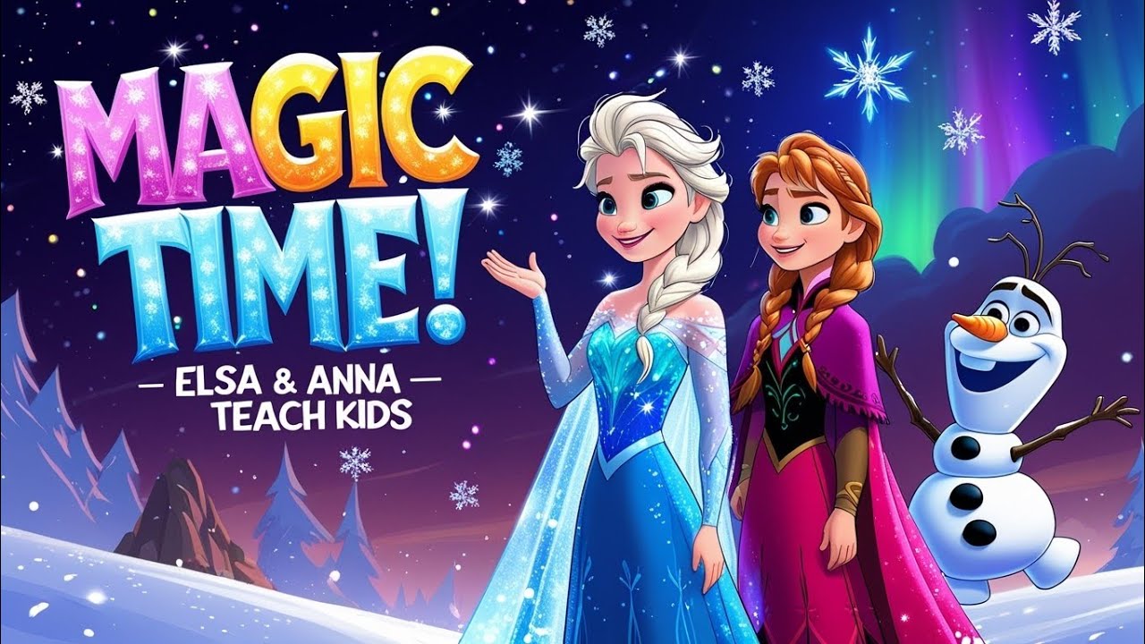 🆕🎵Elsa & Anna Teach Their Kids Magic | Fun Frozen-Inspired Family ...