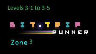 Bit Trip Runner Levels 3-1 to 3-5 (No Commentary)