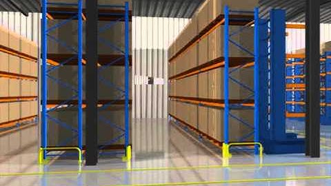 Warehouse 3D Illustration Walkthrough