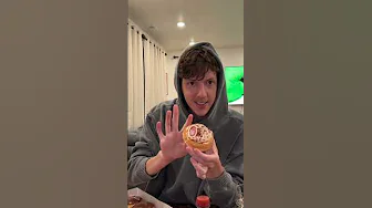 TRYING DR PEPPER DONUT #shorts thumbnail