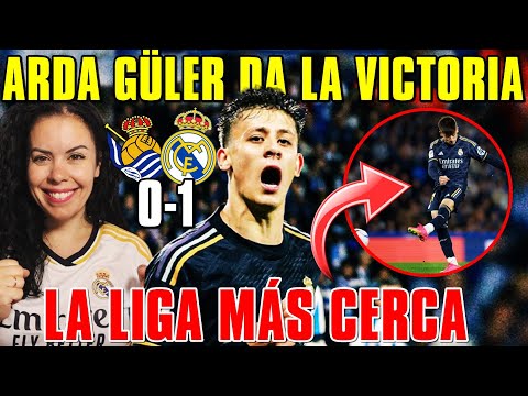 ARDA GÜLER REVIENTA a la REAL SOCIEDAD 0-1 y DA un GOLPE SOBRE la MESA ¡MERECE MÁS! LIGA CERCA