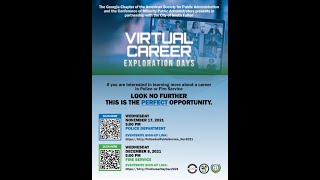 COSF Virtual Fire Career Exploration Day - December 2021