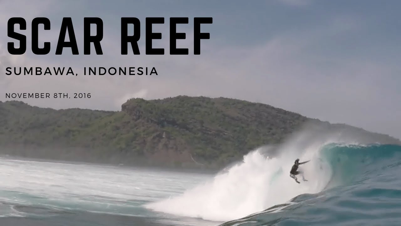 Surfing Scar Reef Sumbawa Indonesia (8th Nov 2016) YouTube