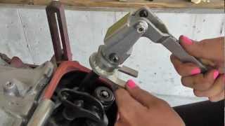 Stephanie Flexes the Stud Mount Spring Compressor S2/E5