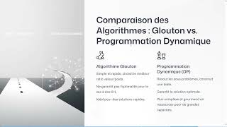 Étude et Application de la ProgrammationDynamique pour le Problème du Sac à Dos