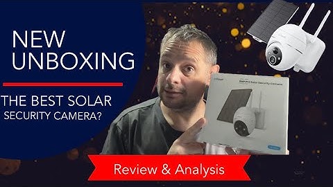 ieGeek ZS-GX4S Review: 5MP Solar Wireless Camera with Colour Night Vision