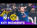 Atalanta Vs Borussia Dortmund Key Moments UEFA Champions League 2026 