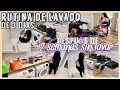 RUTINA DE LAVADO EN 3 DÍAS | 2 SEMANAS SIN LAVAR 😬😱 laundry motivation 2022 insanely SATISFYING