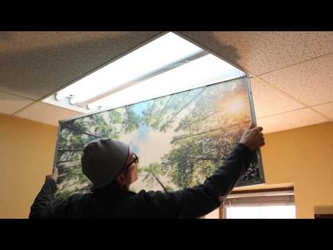 Installing Decorative Light Panels