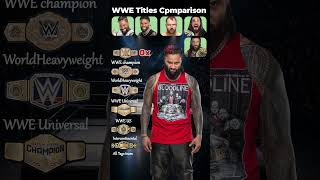 WWE Title History Roman Reigns vs Dean Ambrose vs Seth Rollins vs The Usos