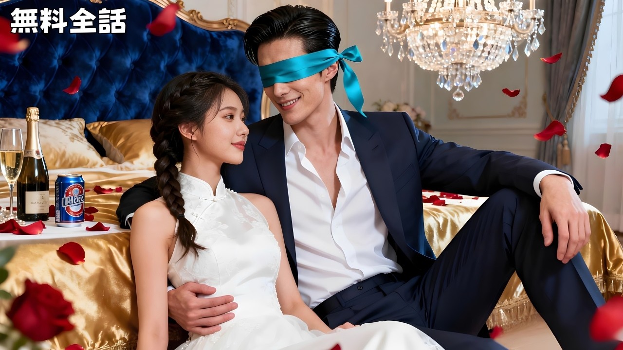 日本語吹替 無料放送 | 目の見えないはずの社長と結婚したが、結婚初夜に目を開けた！？実はずっと目を閉じていただけだった！#恋愛 #全話 #無料 #イケメン #ショートドラマ #中国ドラマ