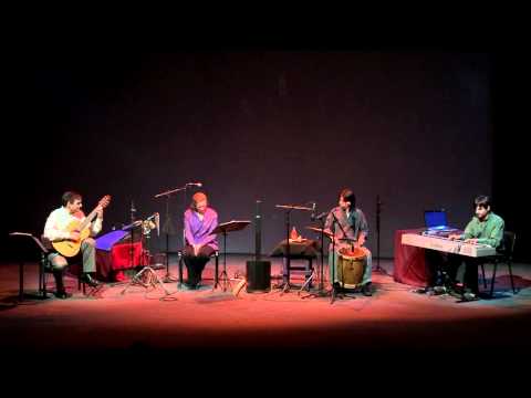 El cuántico (Pablo González Jazey) interpretado por Rosa Incaica Trio