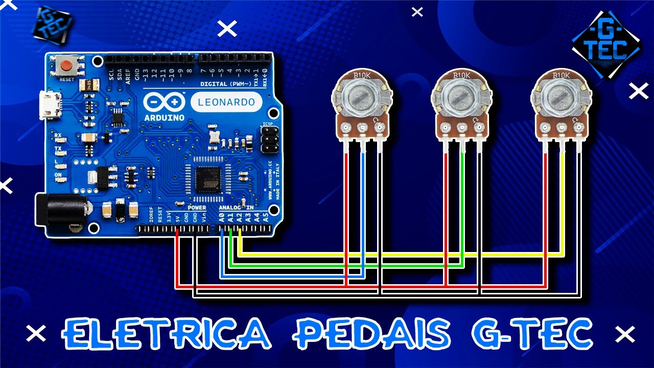 ⚡Como Fazer Elétrica Pedais Caseiro | G-TEC