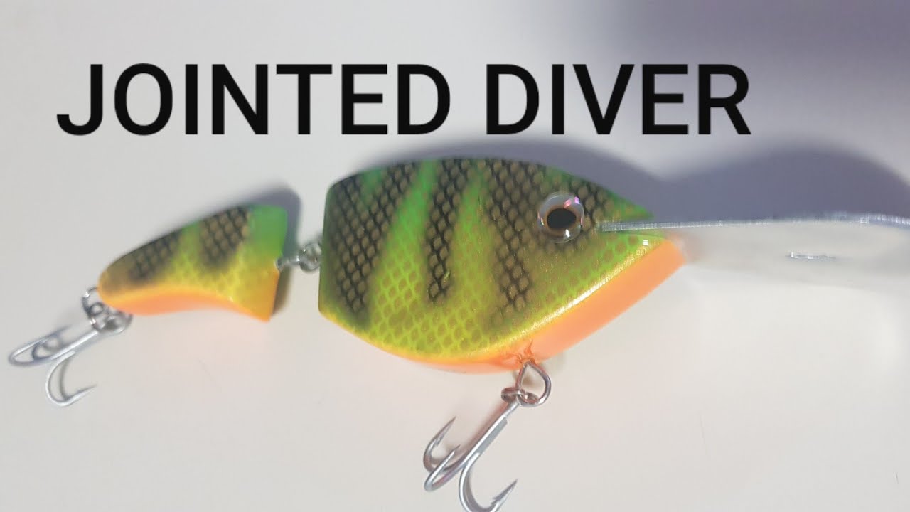 HOW TO MAKE A JOINTED DIVING LURE (MURRAY COD LURE) 