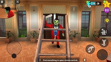 Scary Stranger 3D Update Special Levels Control Miss T & Mr Grumpy Secret Room (Android, iOS)