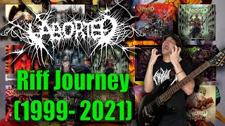 ABORTED Riff Journey (1999 - 2021 Guitar Riff Compilation)