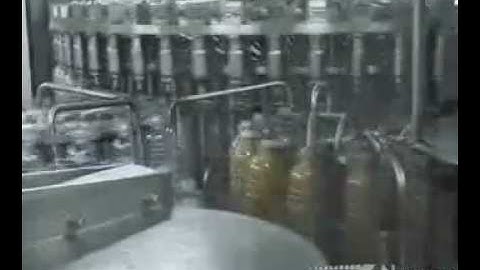 Dây chuyền sản xuất Trà đóng chai.