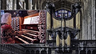 NEARER MY GOD TO THEE arr. Diane Bish - King's College Chapel Cambridge, England