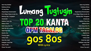 Tagalog OPM Love Songs 80s 90s With Lyrics Nonstop   Best Romantiko Awit Tagalog Love Songs Lyrics