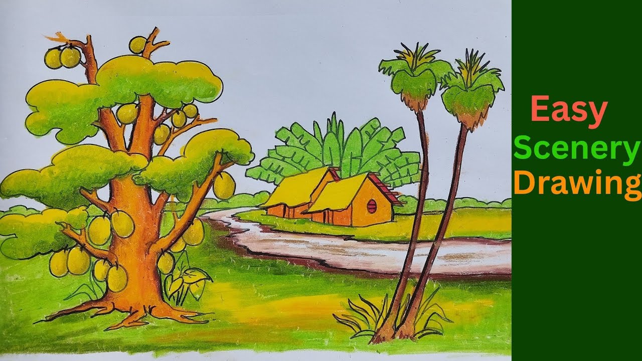 What's the BEST Way to Draw a Summer Landscape