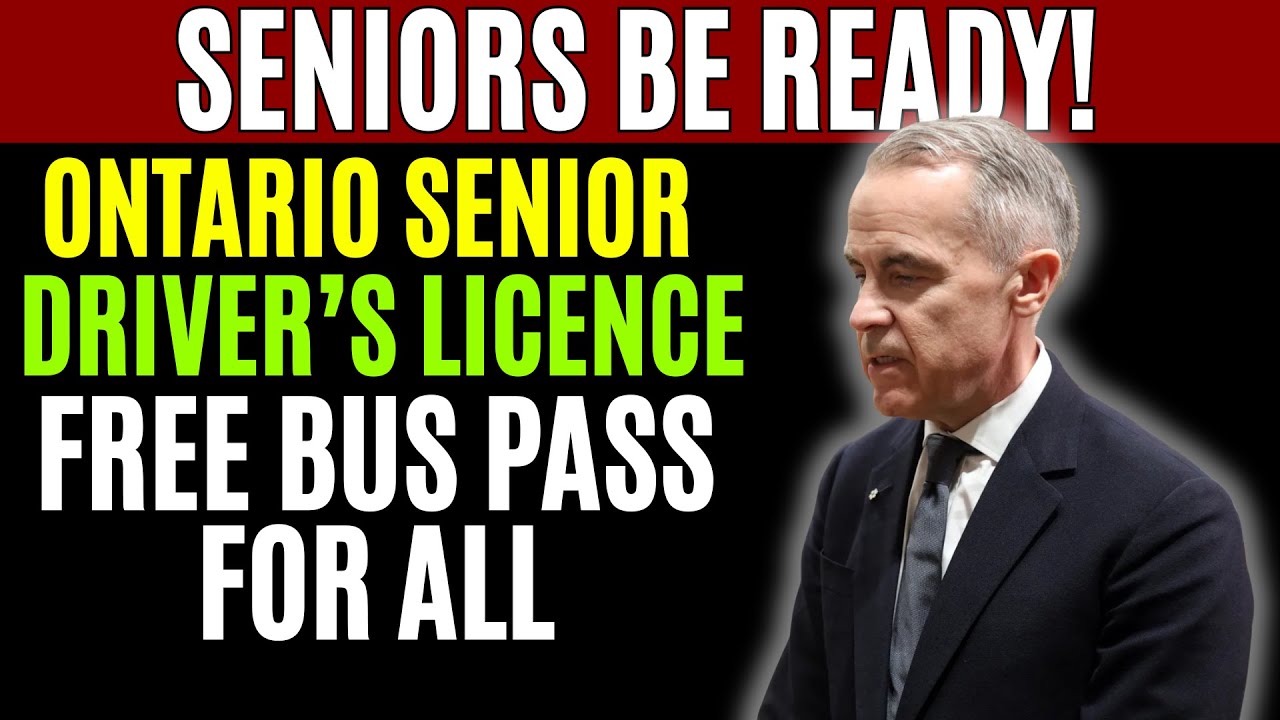 «Пожилые люди, будьте готовы! Водительские права для пожилых людей в Онтарио и бесплатный проездн...